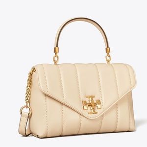 Tory Burch Kira Small Quilted Top-Handle Satchel Bag